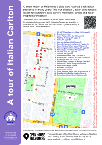 Italian Carlton - Self-Guided Tour